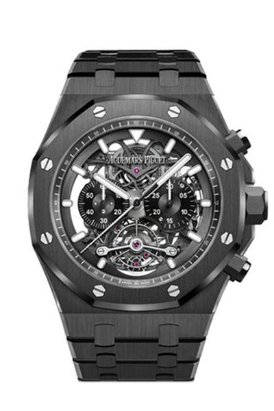 2022 Audemars Piguet Royal Oak Black Dial ceramic Chronograph 26240CE