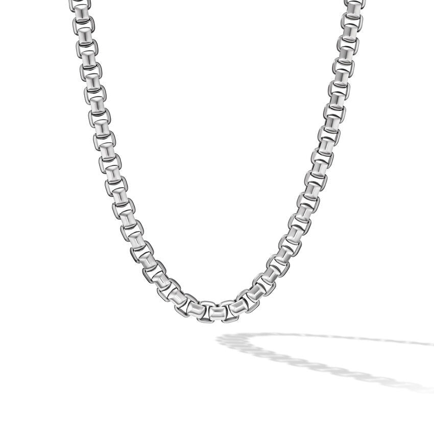 David Yurman Box Chain Necklace in Sterling Silver, 5.2mm