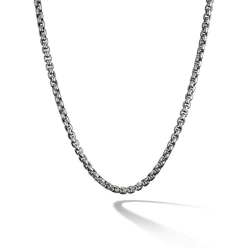 David Yurman Box Chain Necklace in Sterling Silver, 4.8mm