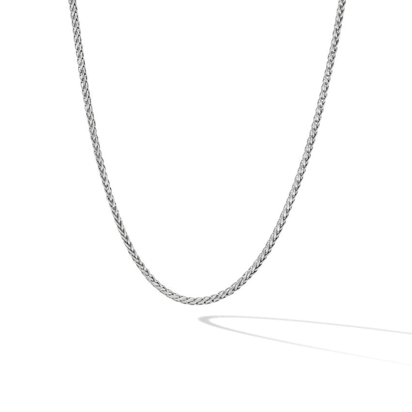 David Yurman Wheat Chain Necklace in Sterling Silver, 2.5mm