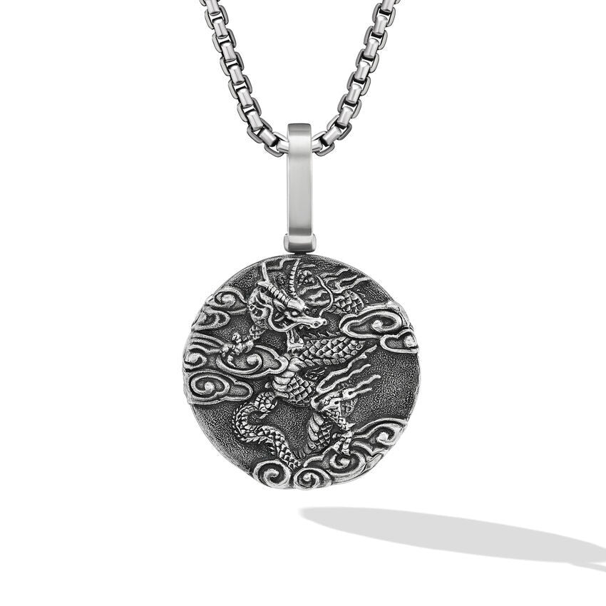 David Yurman Dragon Amulet in Sterling Silver