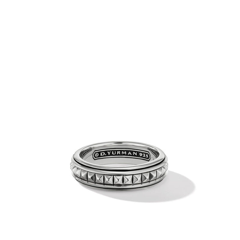 David Yurman Pyramid Band Ring in Sterling Silver, 6mm