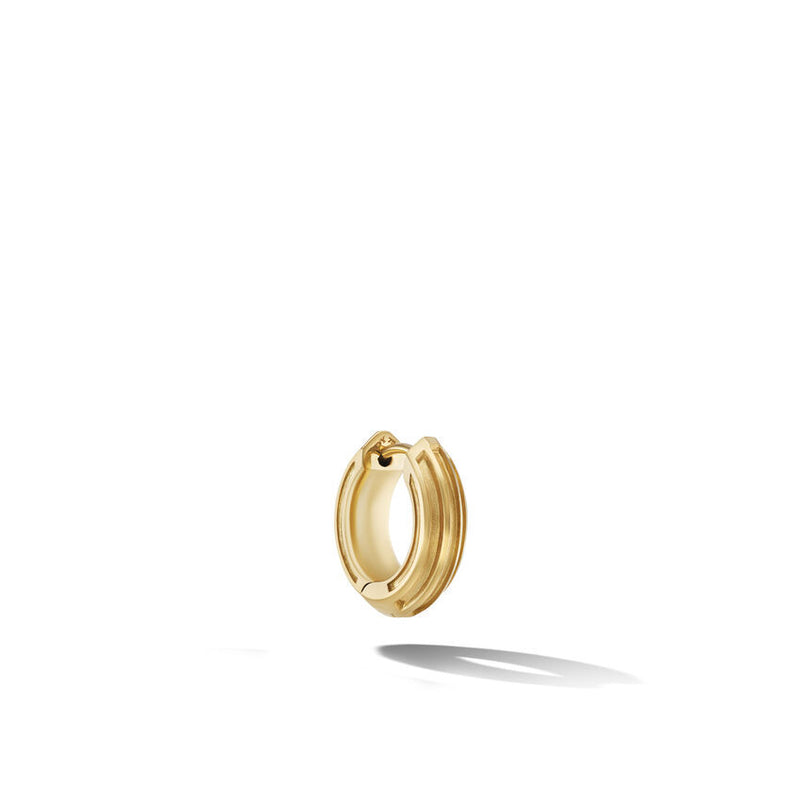 David Yurman Armory® Hoop Earring in 18K Yellow Gold, 14mm