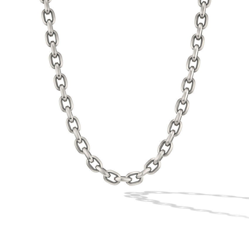 David Yurman Deco Chain Link Necklace in Sterling Silver, 9.5mm