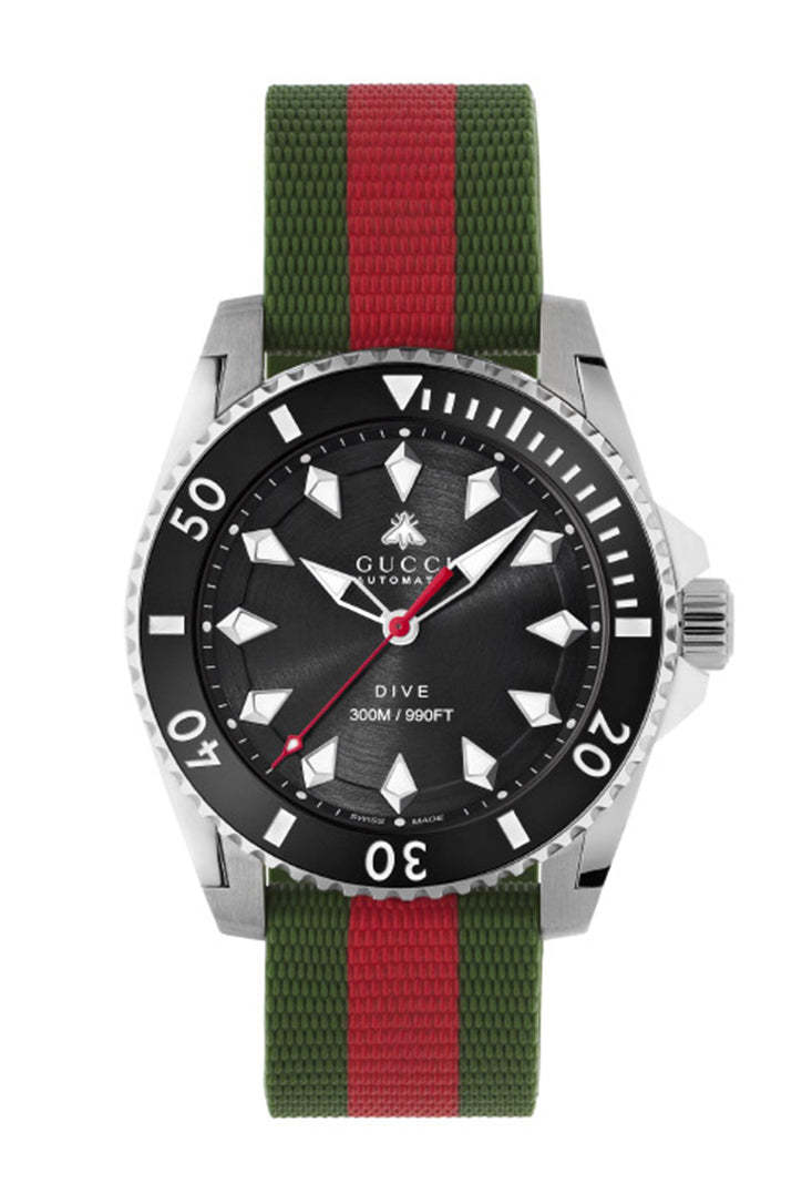 Gucci Men`s Dive Automatic Watch YA136349