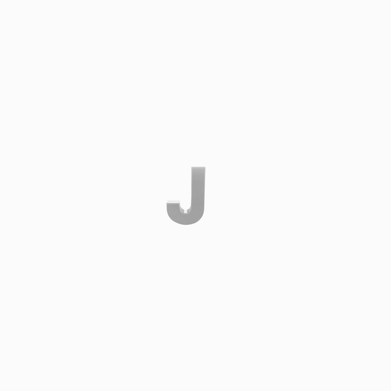 BY LIME J Initial Letter Earring 14K Gold