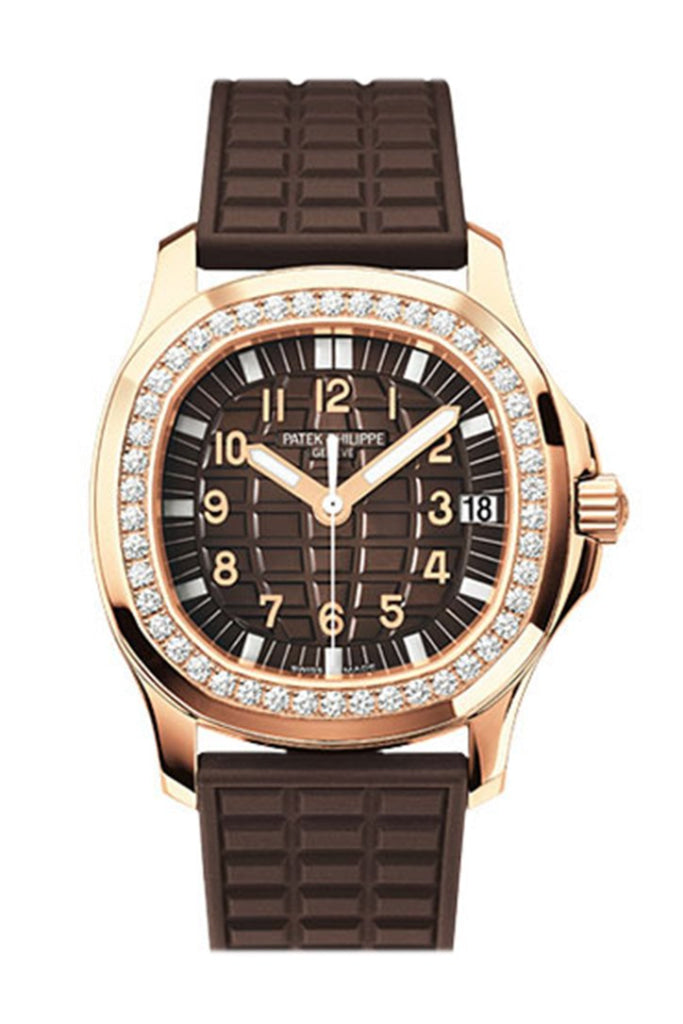 Patek Philippe Aquanaut Luce Automatic Diamond Brown Dial Ladies