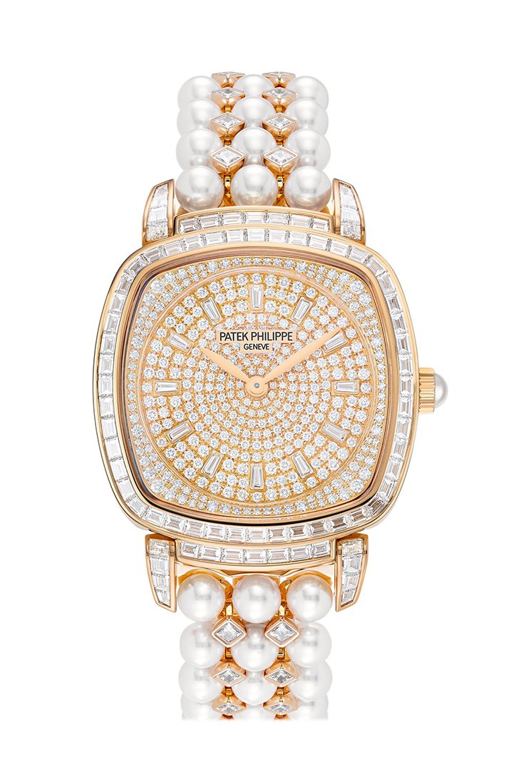 Patek Philippe Gongolo White Gold and Diamonds Ladies Watch 7042/100R-001
