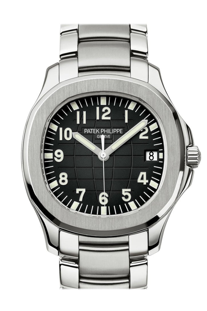 Patek Philippe Aquanaut Automatic Black Dial Steel Mens Watch 5167/1A-001