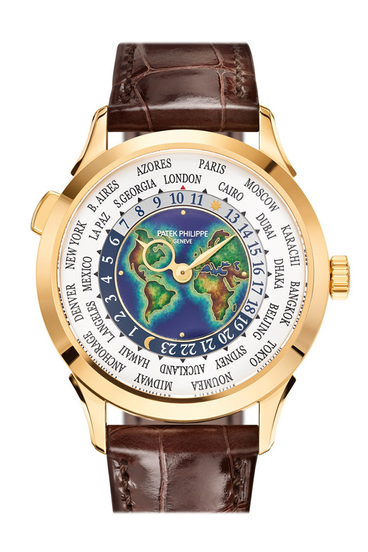 Patek Philippe Complications Blue Dial 18K White Gold Men's Watch 5930G-001