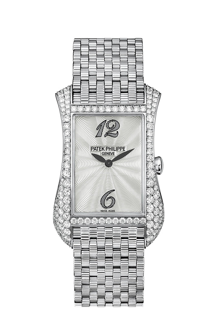 Patek Philippe Gongolo White Gold and Diamonds Ladies Watch 7042/100R-001