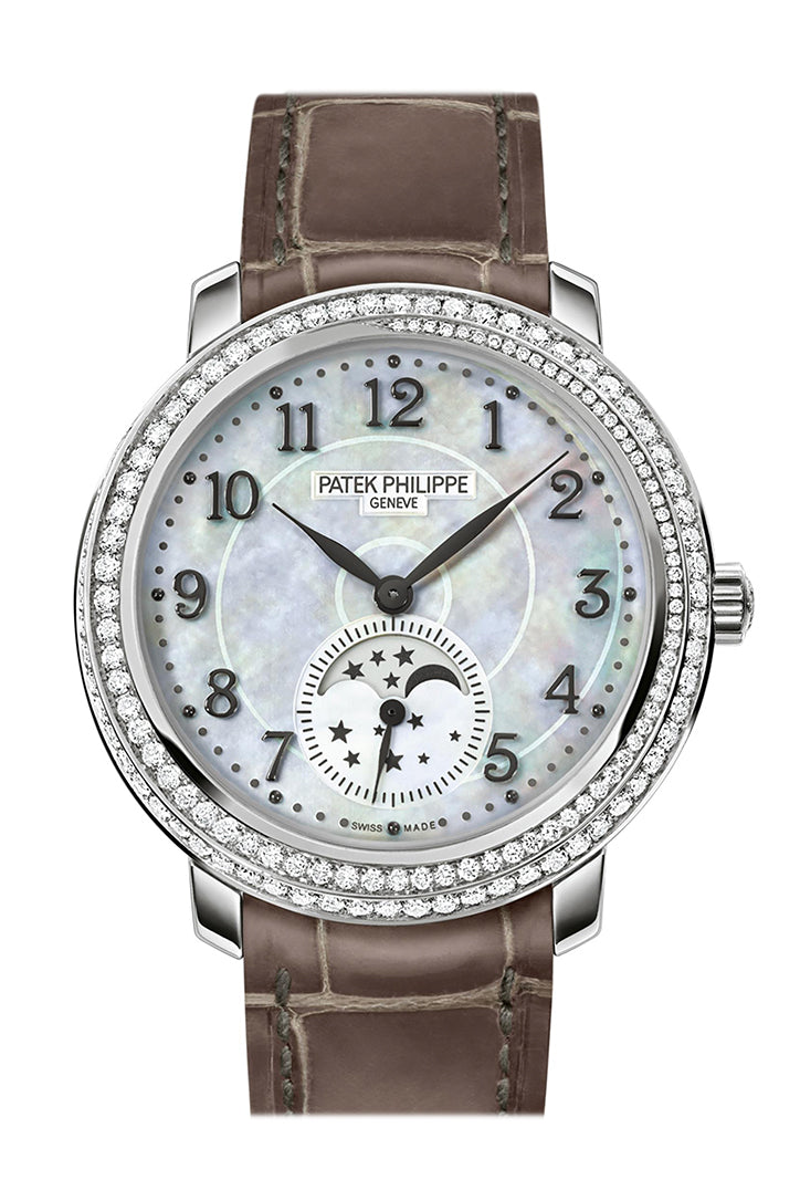 Patek Philippe Complications Silver Dial 18K White Gold Automatic 40mm Men's Watch 5235G-001