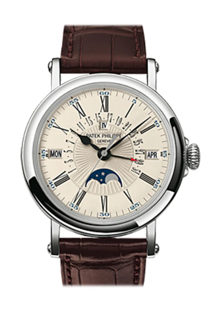 Patek Philippe Grand Complications Perpetual Calendar White Gold Men's Watch 5159G-001