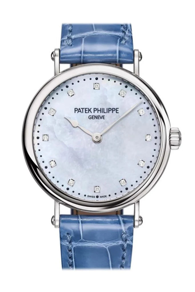 Patek Philippe Calatrava 7200 White Gold New York MOP Dial Watch 7200/50G-010