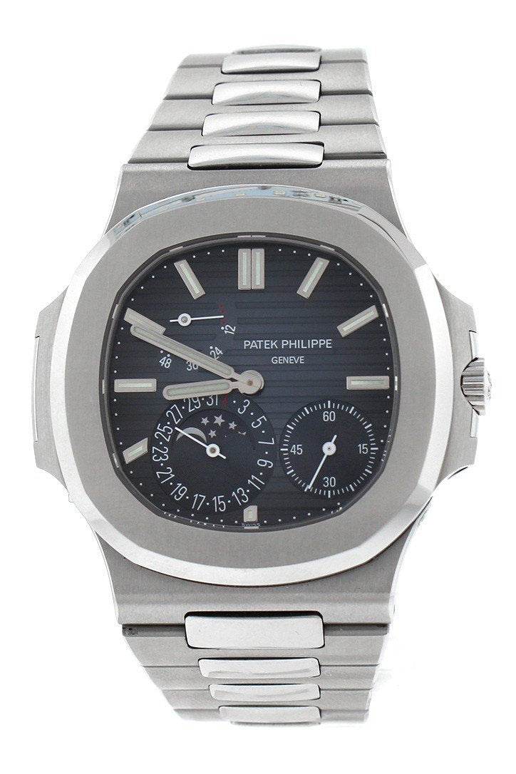Patek Philippe Nautilus Blue Dial Stainless Steel Men's Watch 5712/1A-001