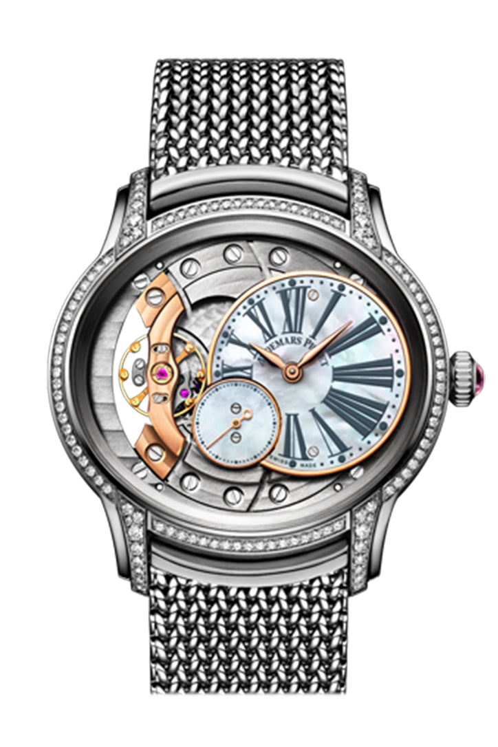 Audemars Piguet Royal Oak 39 Blue Dial Extra-Thin 18K Pink Gold Watch 15202OR.OO.1240OR.01.A
