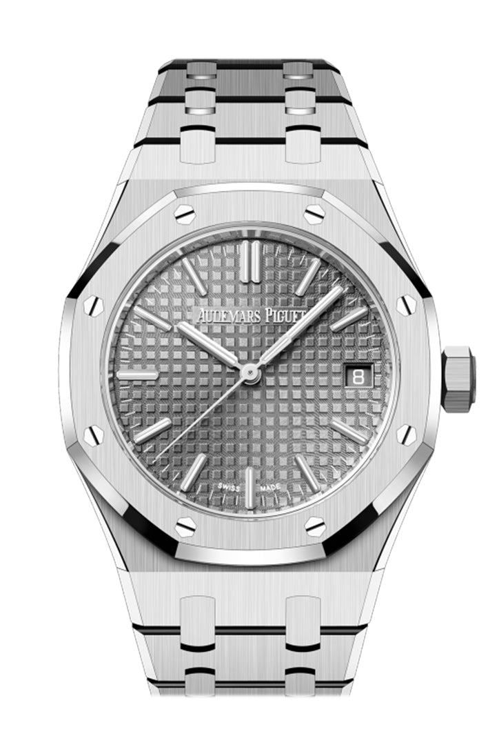Audemars Piguet Royal Oak 37 Grey dial Stainless steel Watch 15550ST.OO.1356ST.03