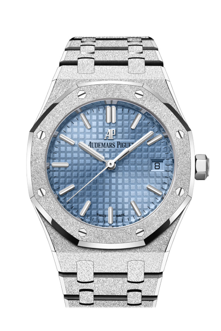 Audemars Piguet Royal Oak 34 Silver dial Stainless steel Watch 77450SR.OO.1361SR.01