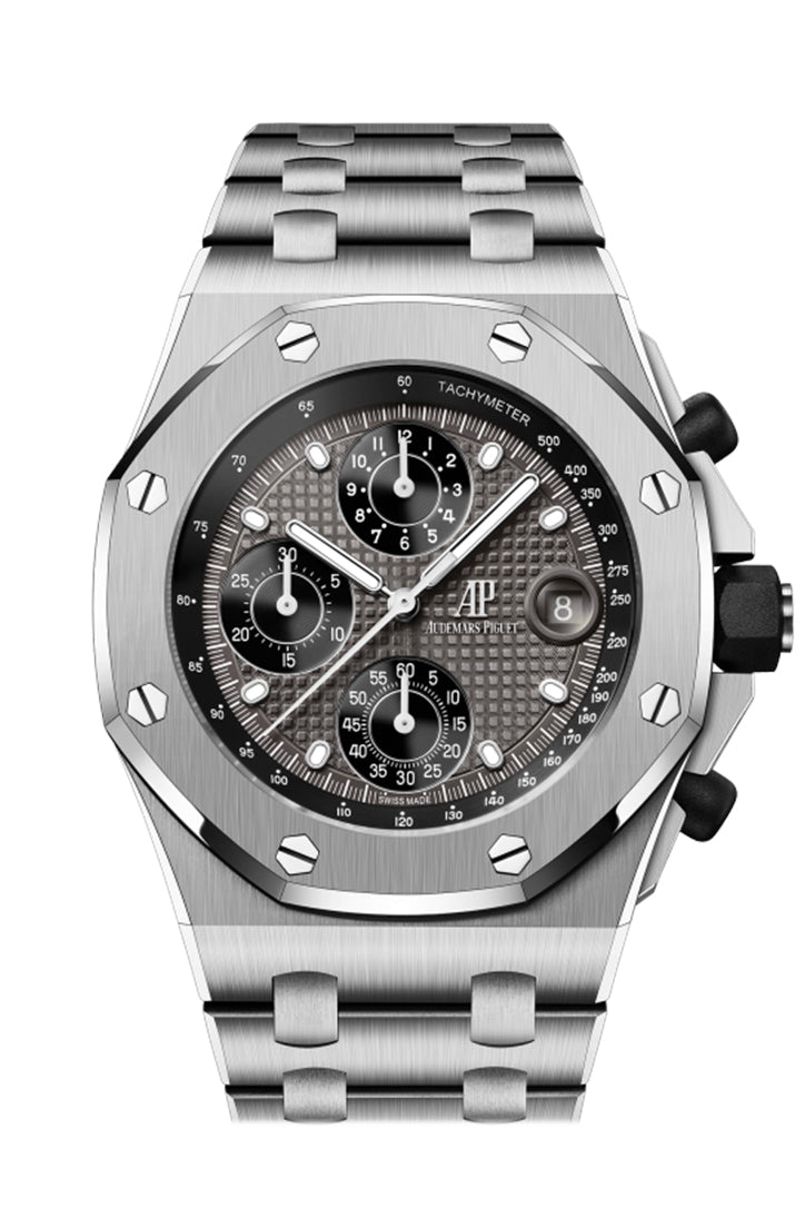 Audemars Piguet Royal Oak Offshore 42 Grey dial Titanium Watch 26238TI.OO.2000TI.01