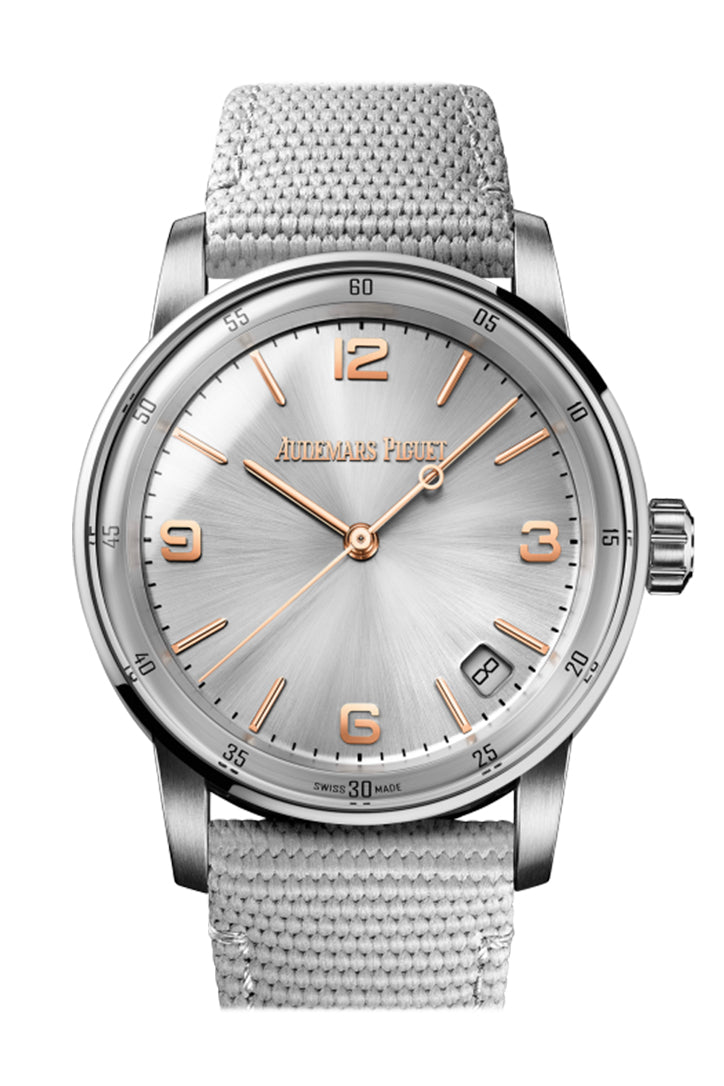 Audemars Piguet Code Grey lacquered dial Watch 15210CR.OO.A008KB.01