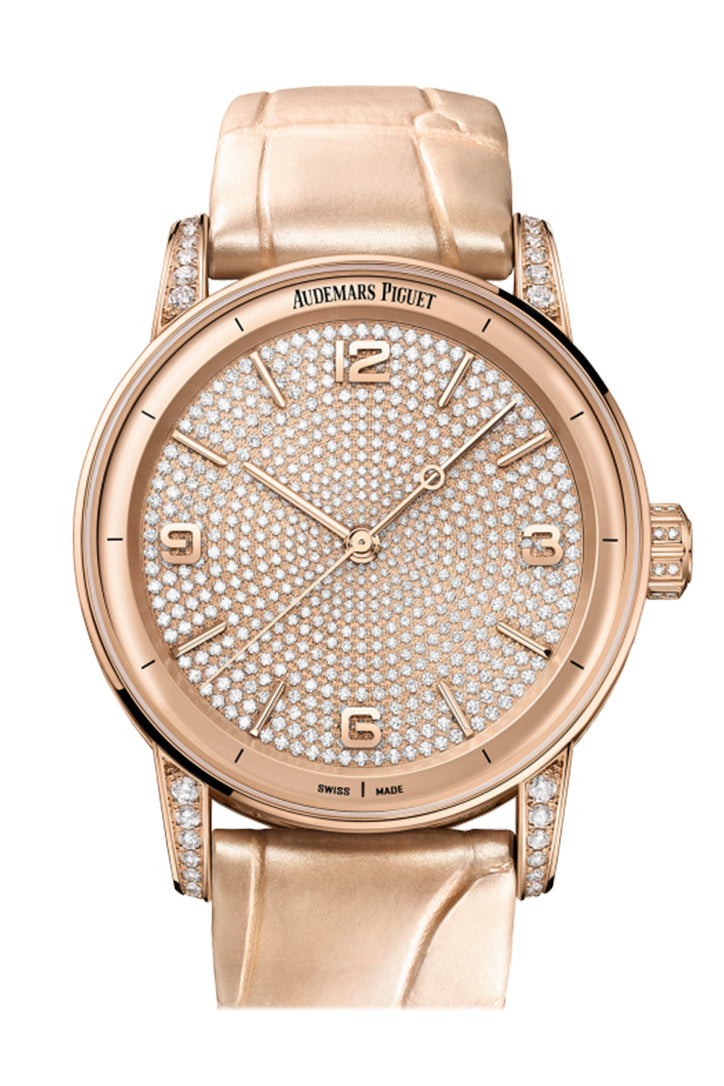Audemars Piguet CODE 11.59 Pink Gold Diamond Dial Watch 15210OR.ZZ.D208CR.01