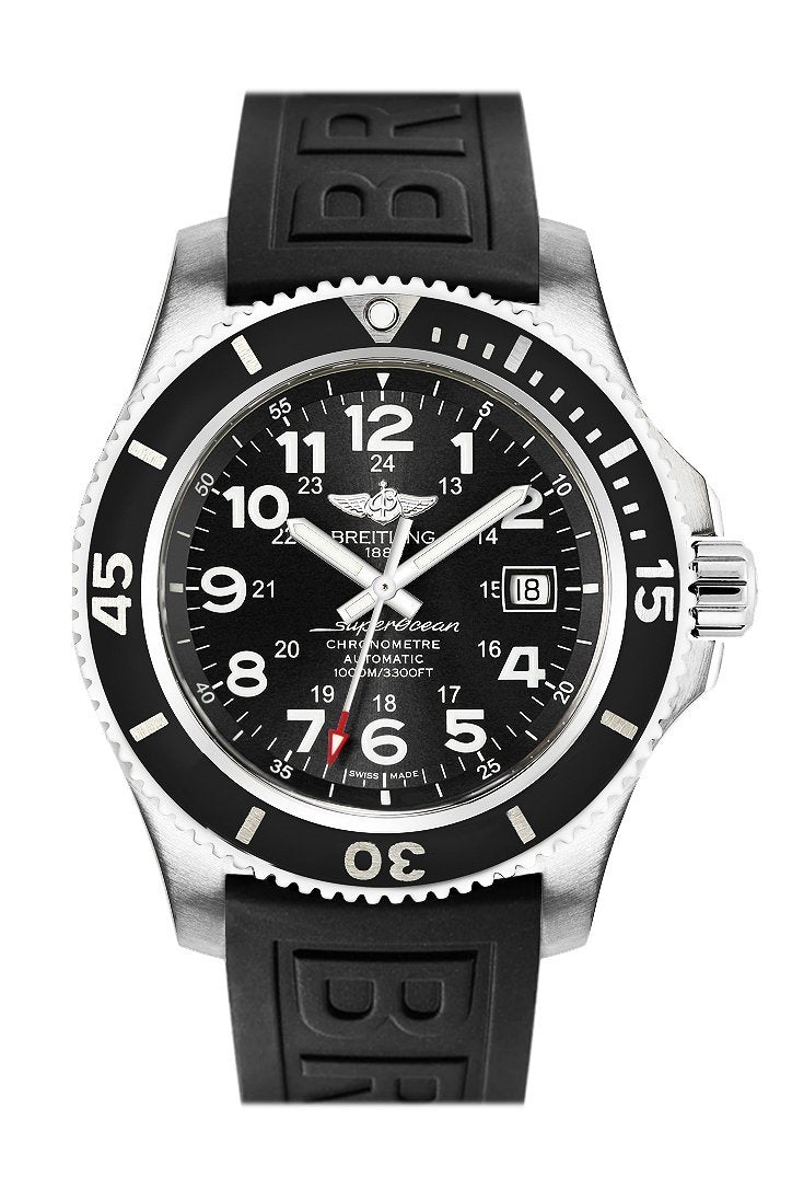 Breitling Superocean 44mm Special Black Rubber M1739313 BE93