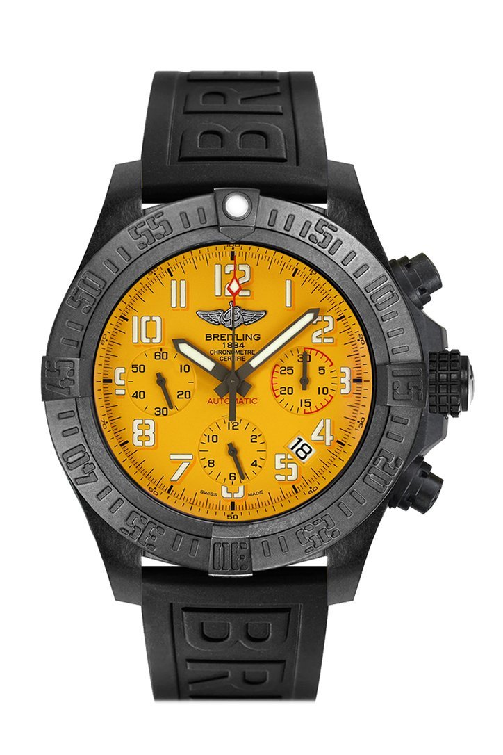 Breitling Avenger Hurricane Black Mens Watch Xb0180E4-I534