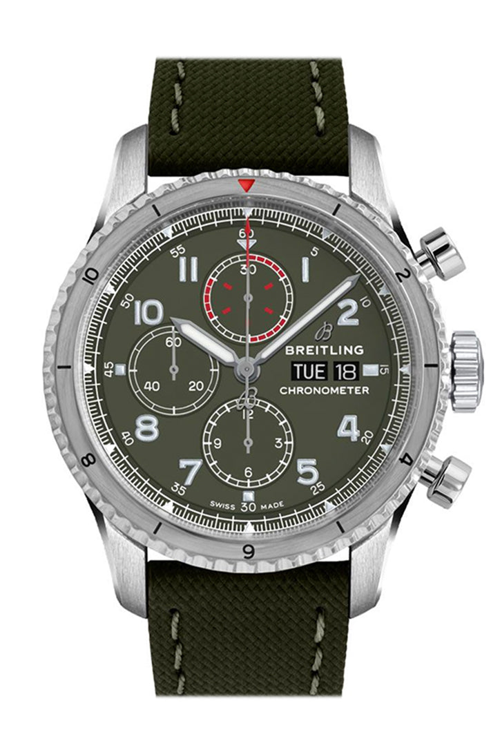 Breitling Aviator Chronogragh 43 Curtis Warhawk A133161A1 L1X1