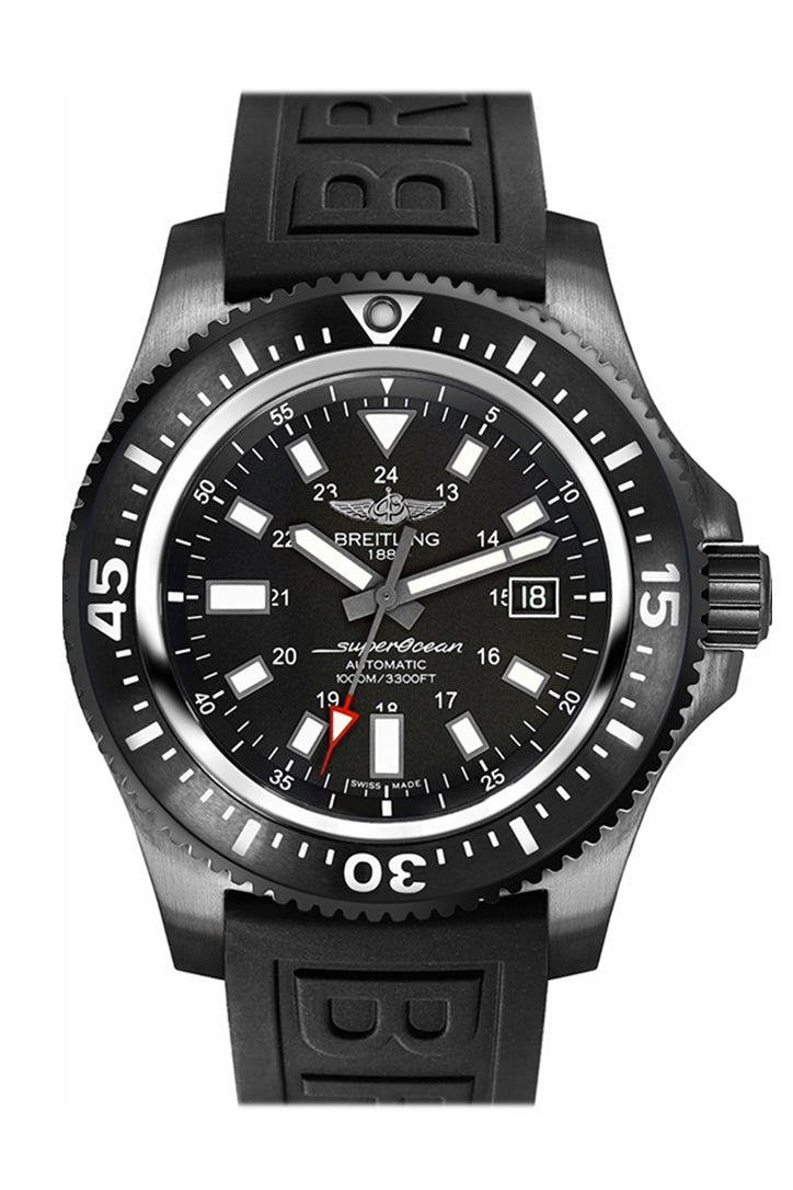 Breitling Superocean 44mm Special Black Rubber M1739313 BE93