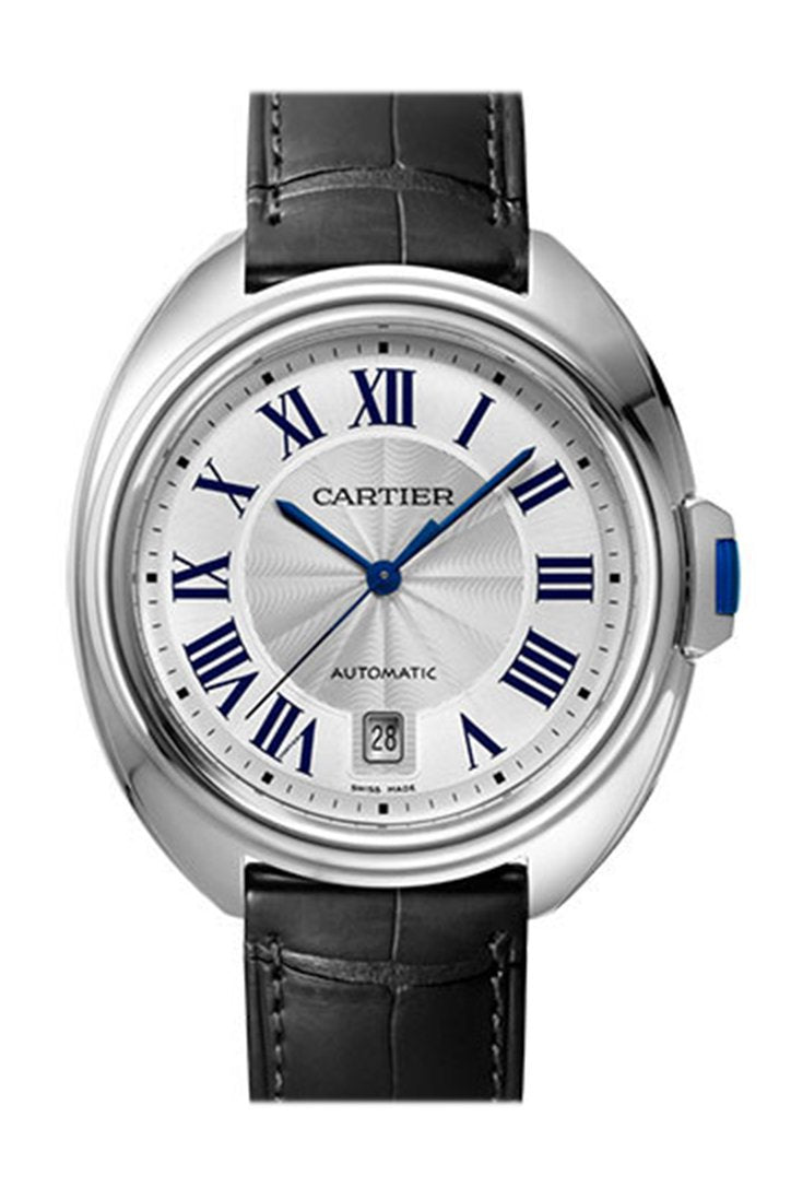 끌레 드 까르띠에 Cartier Cle de Cartier 40MM Steel on Strap Watch WSCL0018