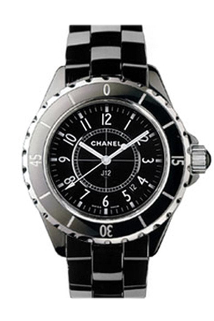 Chanel J12 Diamonds Black Dial Unisex Watch H1626 – 11:11 NY