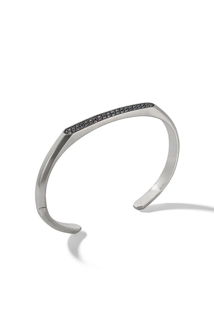 David Yurman Streamline¨ Cuff Bracelet with Black Diamonds