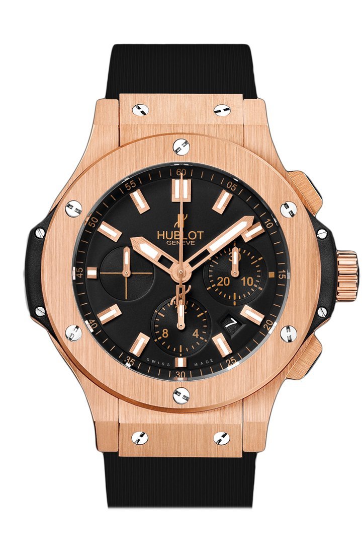 위블로 Hublot Big Bang Black Dial 18kt Rose Gold Casual