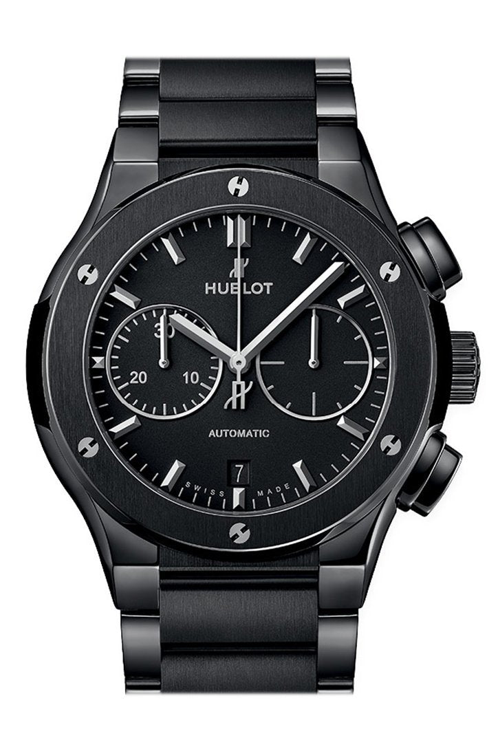Hublot Classic Fusion Chronograph Automatic Mens Ceramic Watch 520.cm.1170.cm