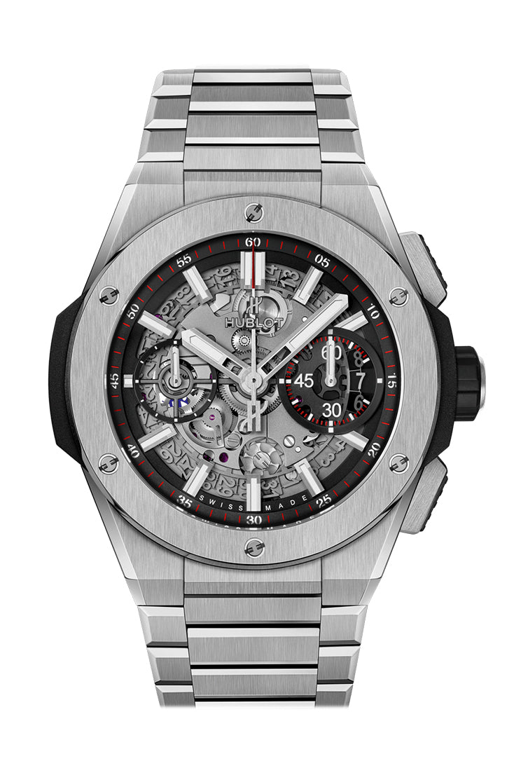 Hublot Big Bang Integral Titanium Watch 42mm Black Skeleton 451.NX.1170.NX
