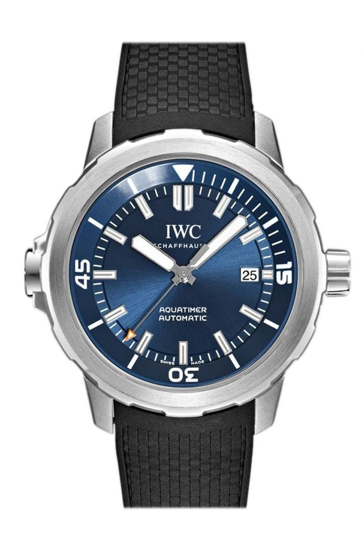 Iwc Aquatimer Automatic Expedition Jacques-Yves Cousteau Blue Dial 42Mm Mens Watch Iw329005