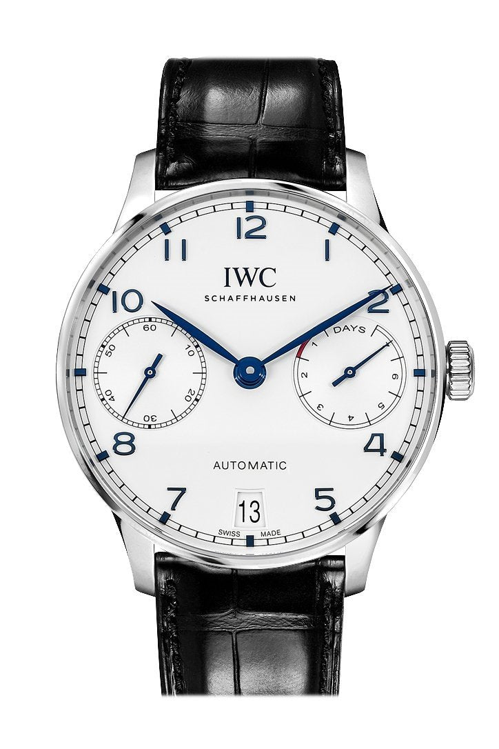 Iwc Portugieser Automatic Silver Dial 42Mm Mens Watch Iw500705