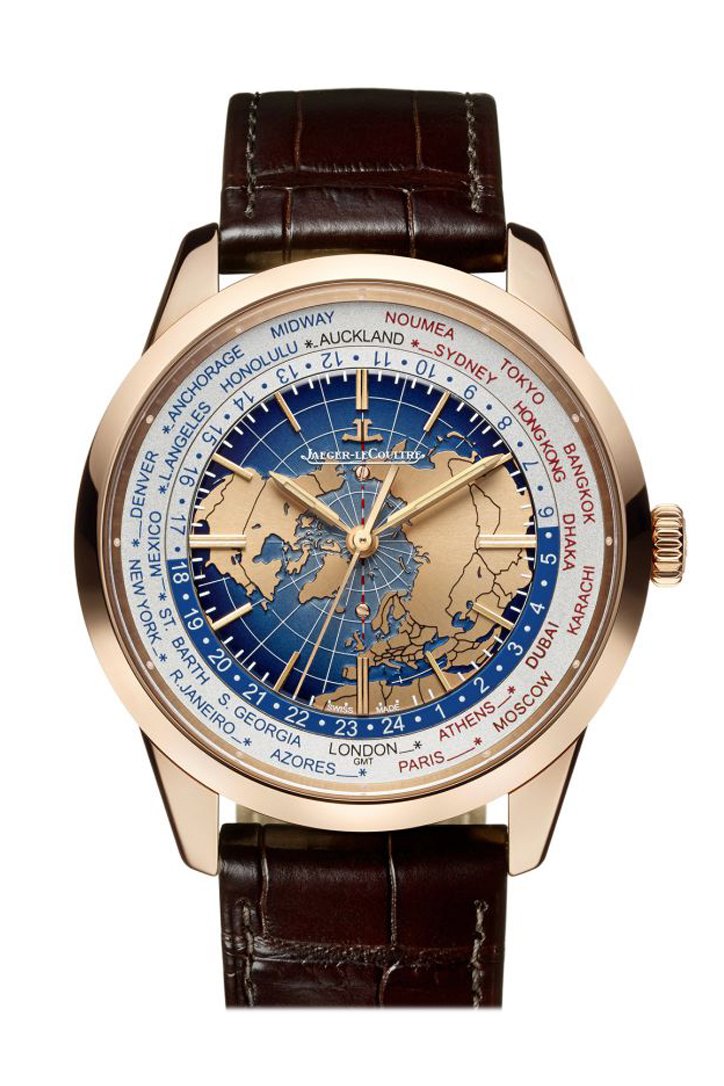 Jaeger Lecoultre Jlc Geophysic Universal Time Steel 8102520 Blue Watch