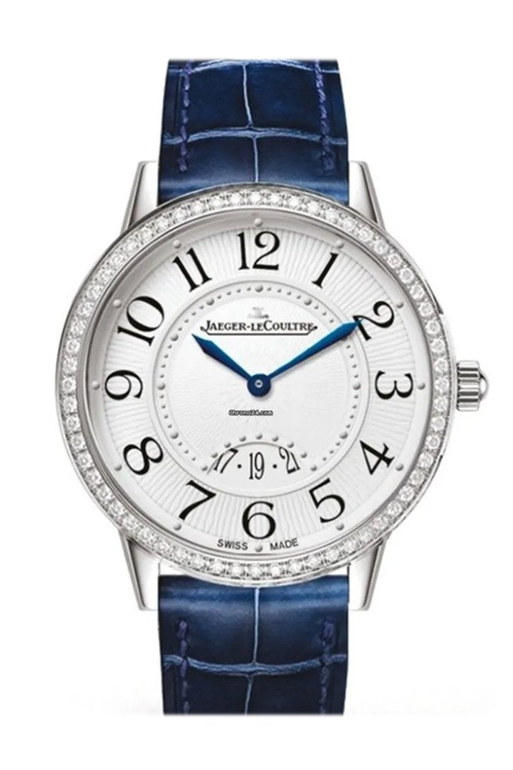 Jaeger Lecoultre Rendez-Vous Silvered Grey Dial Ladies Diamond Watch 3408530