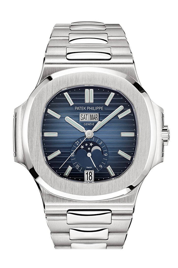 Patek Philippe Nautilus 40 Blue Dial Men's Watch 5726-1A-014  5726/1A