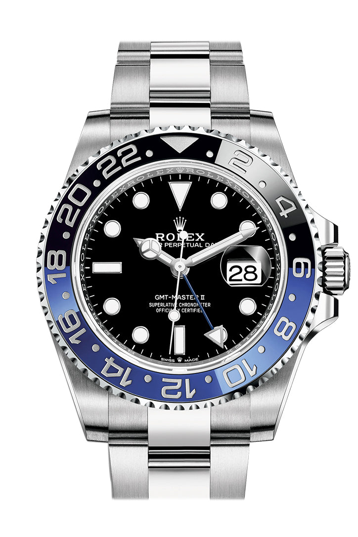 Rolex GMT-Master II Batman Black And Blue Bezel Men's Watch 126710BLNR 126710