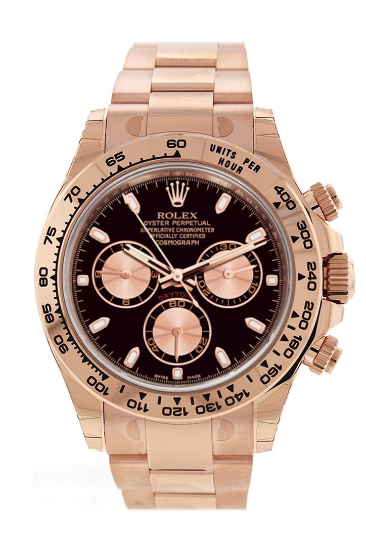 Rolex Daytona Black Dial 18K Gold Men's Watch 116505 ELEVEN NY in NEW YORK USA – 11:11 NY