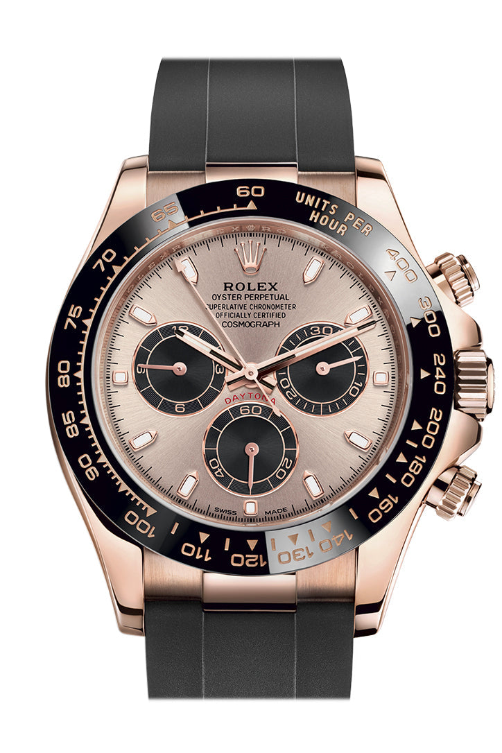 Rolex Cosmograph Daytona Black Dial Gold and Steel Men's Watch 116503
