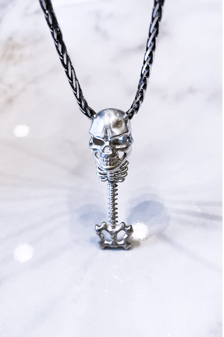 Skeleton Keys Necklace Gold NFT Jewelry Companions BY Dungeon Looters
