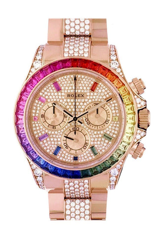 Neko chan！ Reference 116595 'Rainbow' Daytona | A pink gold, diamond