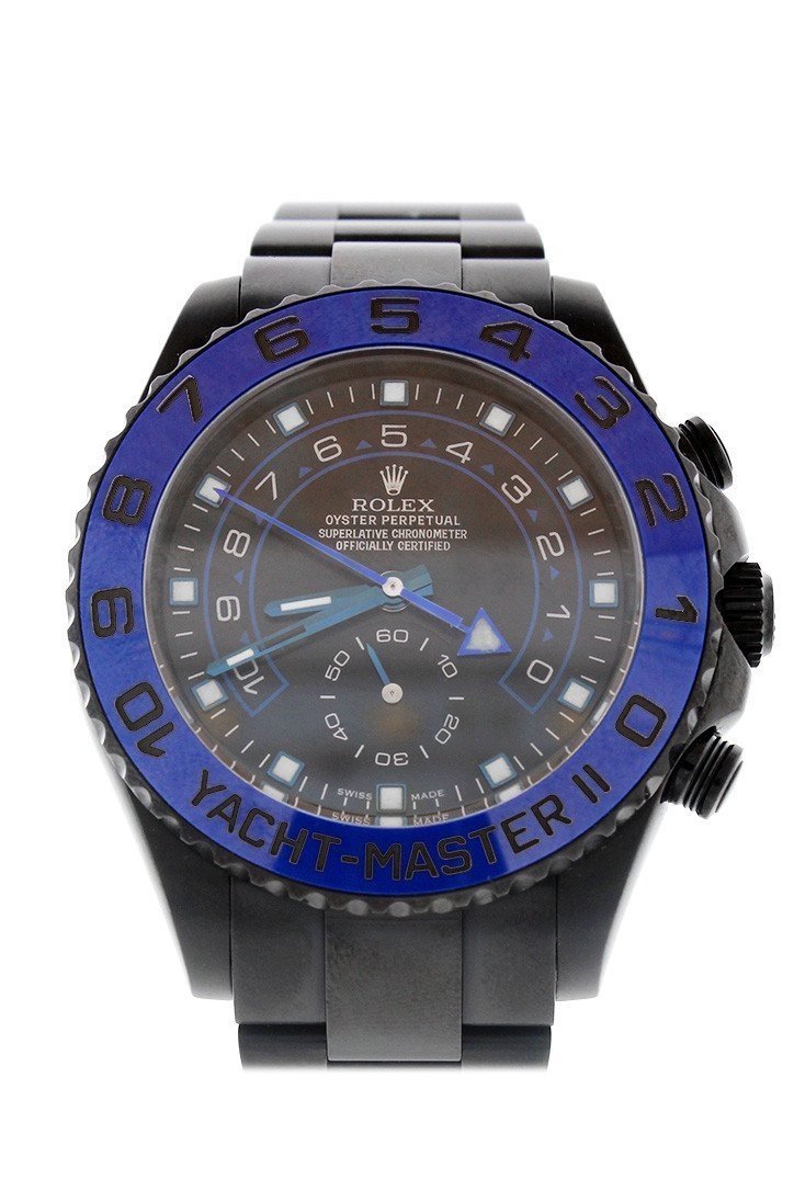 Rolex Black-pvd Cosmograph Daytona Black Dial Stainless Steel Black Boc Coating Oyster Men's Watch